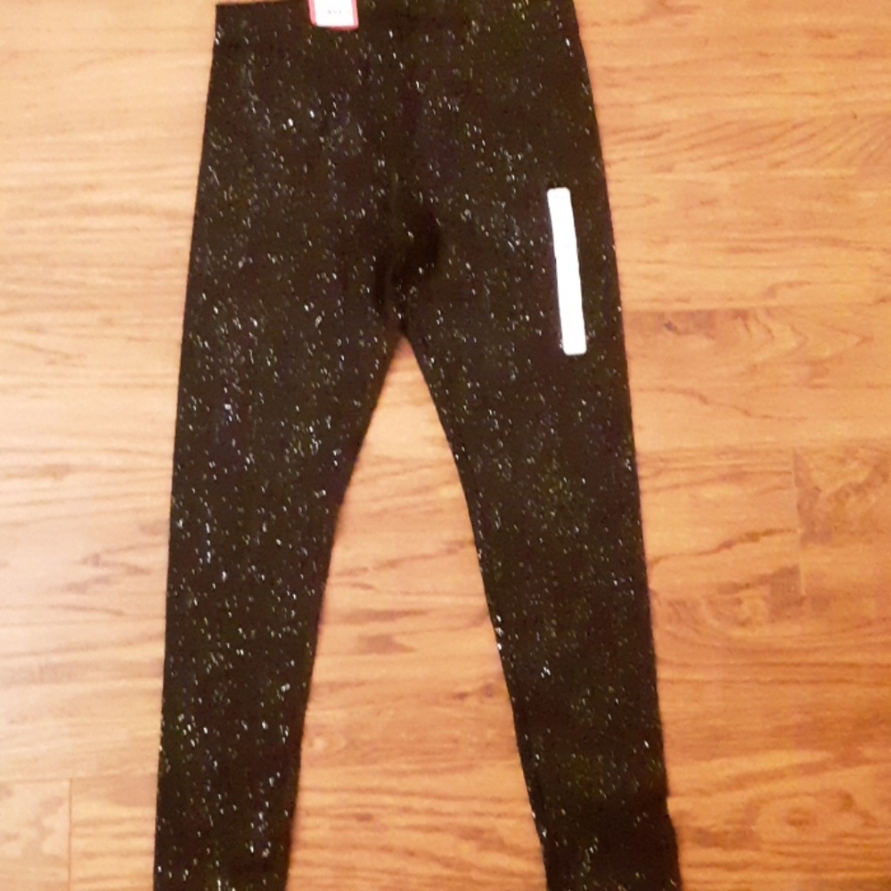 Black sparky leggings